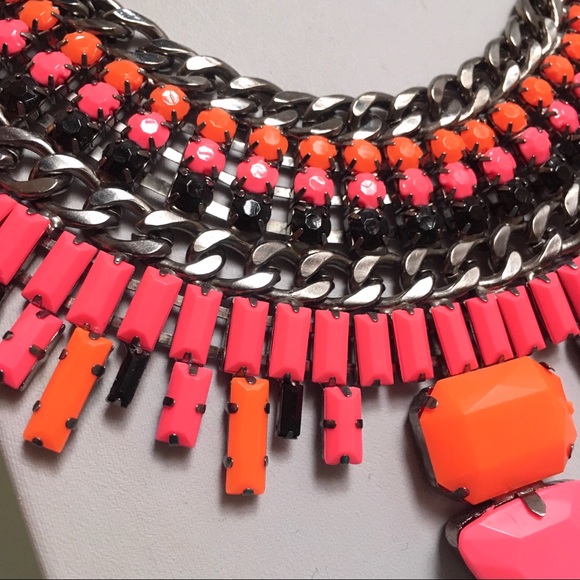 Neon Statement Necklace Anthro Dannijo Dylanlex - Picture 5 of 7